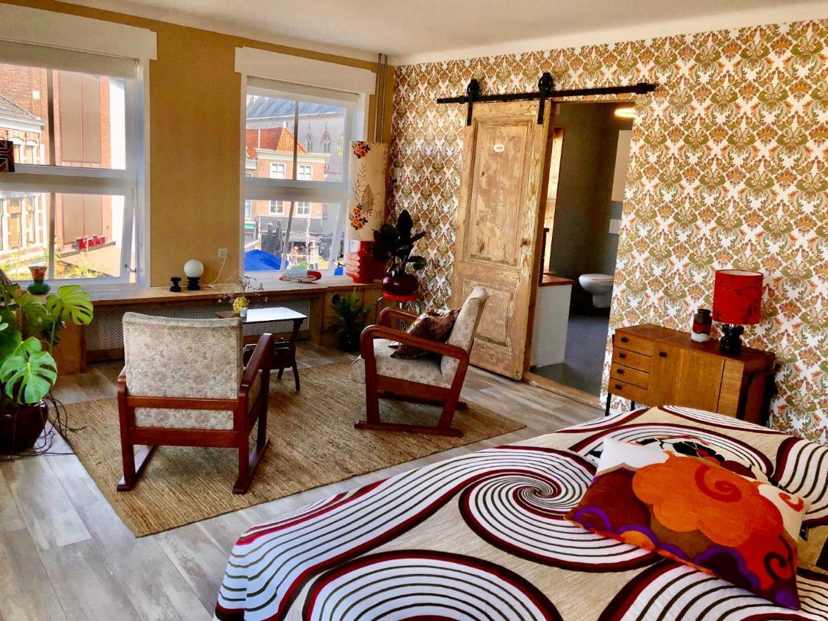 Ruime Studio 'In De Drie Koningen' In Hartje Middelburg Esterno foto